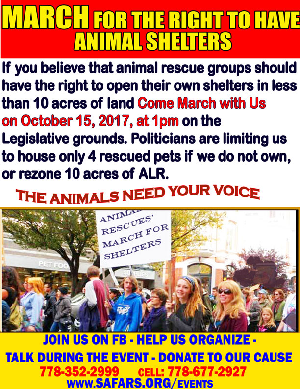 march for animal rights